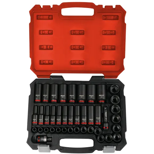 BOXO 40Pc 3/8” Master Impact Socket Set