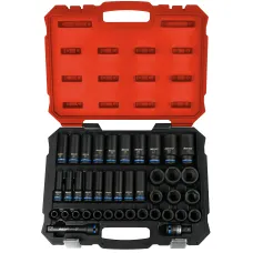 BOXO 40Pc ½” Master Impact Socket Set